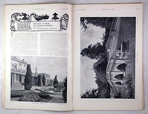 Original Issue of Country Life Magazine Dated August 1st 1903, with a Main Feature on Stoke Park ...
