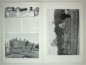 Original Issue of Country Life Magazine Dated November 28th 1903, with a Main Feature on Lynford ...