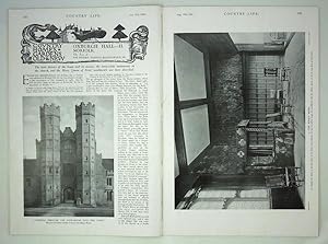 Original Issue of Country Life Magazine Dated August 17th 1929, with a Main Feature on Oxburgh Ha...