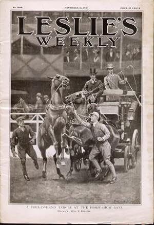 LESLIE'S WEEKLY ((VOL. CI, NO. 2619) Oldest Illustrated Weekly in the United States ( November 16...