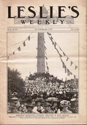 LESLIE'S WEEKLY ((VOL. CI, NO. 2608) Oldest Illustrated Weekly in the United States (November 9, ...