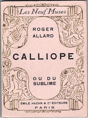 Calliope ou Du Sublime