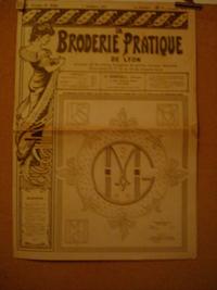 La Broderie Pratique de Lyon . 29 ° Année . n° 646 . 1° Octobre 1931