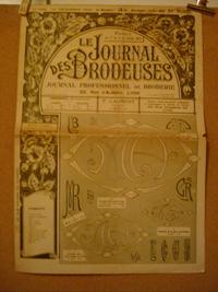 Le Journal Des Brodeuses : Journal Professionnel De Broderie . 24 ° Année . 15 Décembre 1939 . n°...