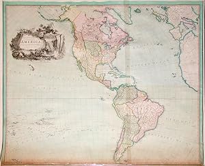 The Continent and Islands of America with all the Discoveries to the Present Time.