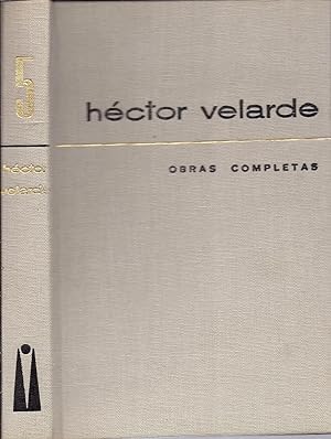 Obras Completas de Hector Velarde QuintoTomo Triptico La Piramide Inverta Vuelo Entre Cornisas, A...