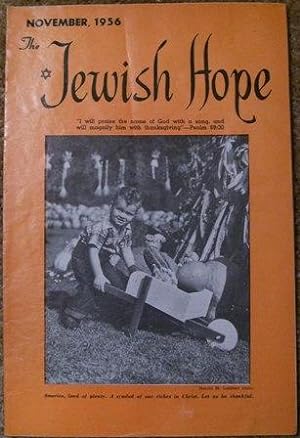 The Jewish Hope November, 1956