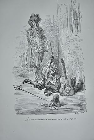 Le capitaine Fracasse. Illustré de 60 dessins de Gustave Doré.