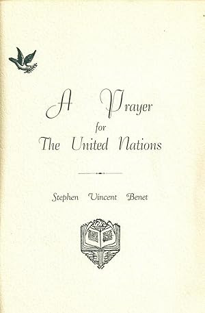 A PRAYER FOR THE UNITED NATIONS