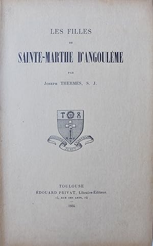 Les filles de Sainte-Marthe d'Angoulême,
