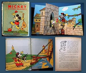 Mickey et le Prince Malalapatte. Illustrations d'après Walt Disney.