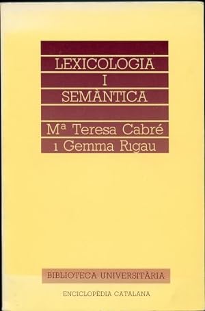 Lexicologia i Semantica