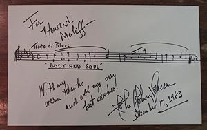 Signed Musical Quotation