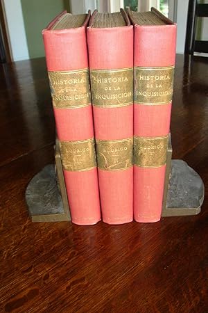 Historia Verdadera de La Inquisicion - set of 3 tomes / volumes