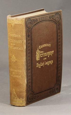 Chambers's English dictionary. Pronouncing, explanatory, and etymological. With vocabularies of S...