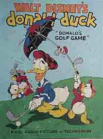 Walt Disney's Donald Duck. Donald's Golf Game [poster].