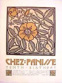 Chez Panisse 10th Birthday. Tenth Birthday [poster].