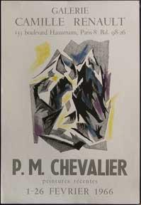 P. M. Chevalier peintures récentes.