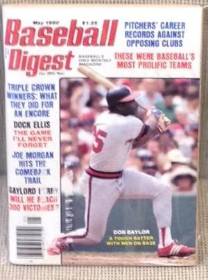 Baseball Digest, May 1980