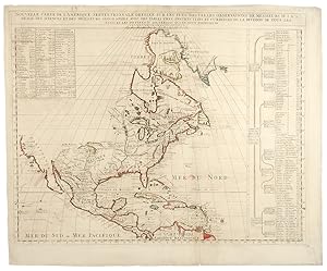 Nouvelle Carte De L'Amerique Septentrionale Dressee Sur Les Plus Nouvelles Observations.