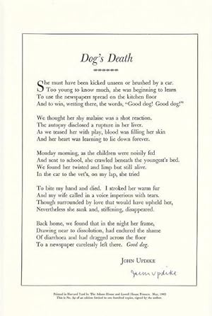 Dog's Death