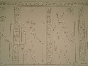 DESCRIPTION DE L'EGYPTE. Environs de Babylone. Le Kaire [Le Caire]. Intérieur d'un sarcophage en ...
