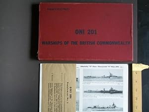 ONI 201 Supplement No. 1 [WITH BOX] [Warships of the British Commonwealth]