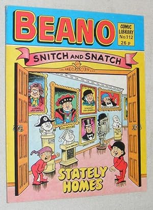 Beano Comic Library No.112. Snitch and Snatch Stately Homes