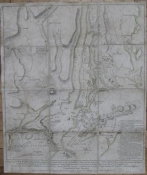A Plan of New York Island, with part of Long Island, Staten Island & East New Jersey