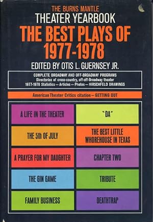 The Burns Mantle Theatre Yearbook, The Best Plays of 1977-1978