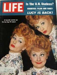 Life Magazine January 5, 1962 -- Cover: Lucille Ball