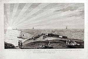 An East View of Fort Royal in the Island of Guadaloupe. Drawn on the Spot by Lieut. Arch. Campbel...