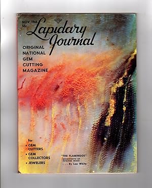 Lapidary Journal - November, 1965. Petrified Wood, Smithsonian Gem Halls, Jade, Garnet Asterism, ...