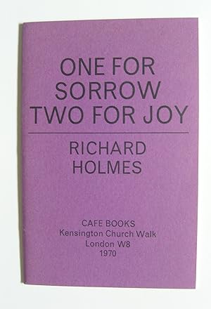 One for Sorrow Two for Joy [one of 25 signed copies]