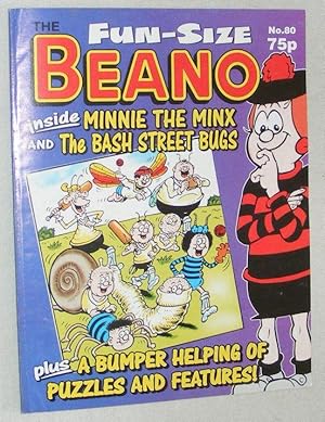 Fun-Size Beano No.80. Minnie the Minx in 'Minnehaha', The Bash Street Bugs versus 'The Cricketing...