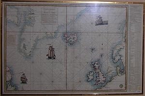 Carte reduite des Mers du Nord.