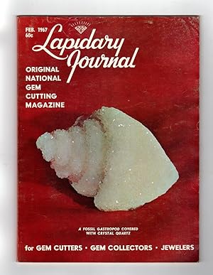 Lapidary Journal - February, 1967. Barcelona Gemological Conference; Gold/Chrysoprase Necklace; C...