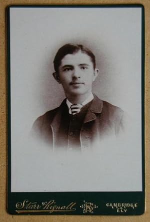 Cabinet Photograph: Portrait of a Young Man.