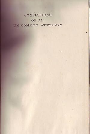 Confessions of an Un-Common Attorney