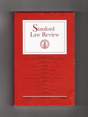 Stanford Law Review - October, 2005. Purposes; Federalism; Structure; Institutions; Content; Coun...