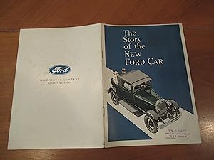 The Story Of The New Ford Car [Circa 1927/1928 Original Color Brochure]