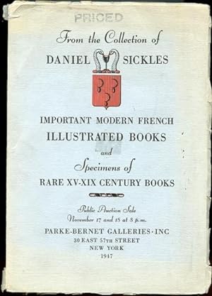 From the Collection of Daniel Sickles Important Modern French Illsutrated Books and Specimens of ...