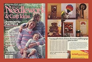 100'S OF NEEDLEWORK & CRAFT IDEAS : Romantic Pastels : Spring, 1982 (Better Homes & Gardens Creat...