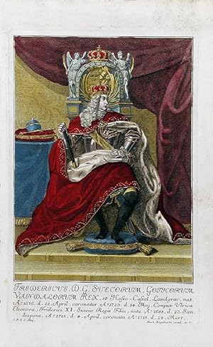 [Frederick I of Sweden] Fridericus, D. G. Suecorum, Gothorum, Vandalorum Rex, et Hasso-Cassel. La...