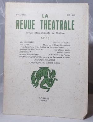 La Revue Theatrale No. 13 - 5me Annee 1950