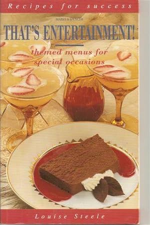 That's Entertainment-Themed Menus for Special Occasions