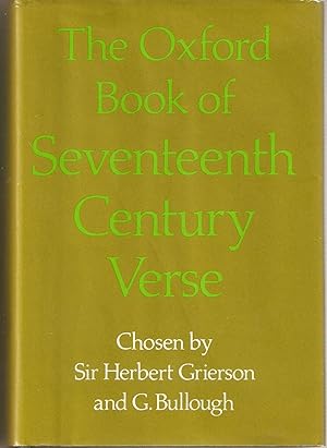 Oxford Book of Seventeenth Century Verse