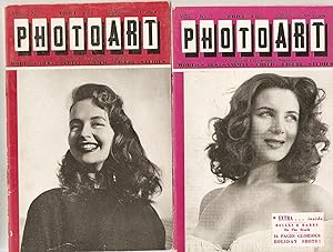 Photoart Magazines.10 Issues. Vol 1, 1955-56.Nos 2,4,5,6.Vol 2, 1956.Nos 2,5,6. Vol 3,1956.no. 3....