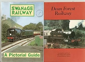 4 Souvenir Booklets of Railways: Dean Forest Railway,Glos:Swanage Railway, Dorset; Lynton and Lyn...