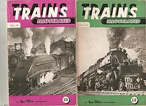 Trains Illustrated. Volume V, All 12 Issues, January-December 1952.